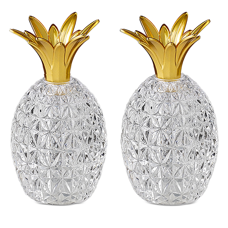 Mario Luca Giusti Caterina Vittoria Salt And Pepper Shakers In Clear