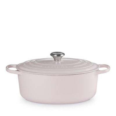 8-Qt. Enameled Cast Iron Signature Oval Dutch Oven