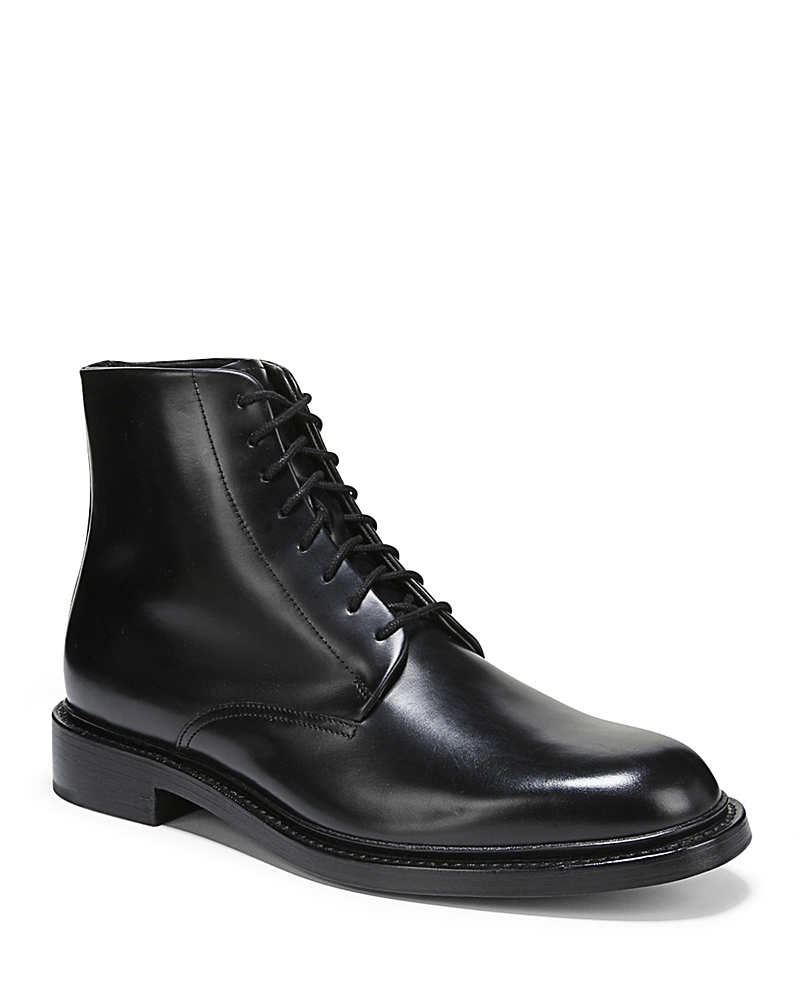 Vince Damian Lace-up Boot In Black