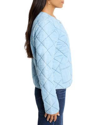 Quilted Denim Jacket