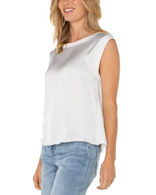 Sleeveless Woven Top