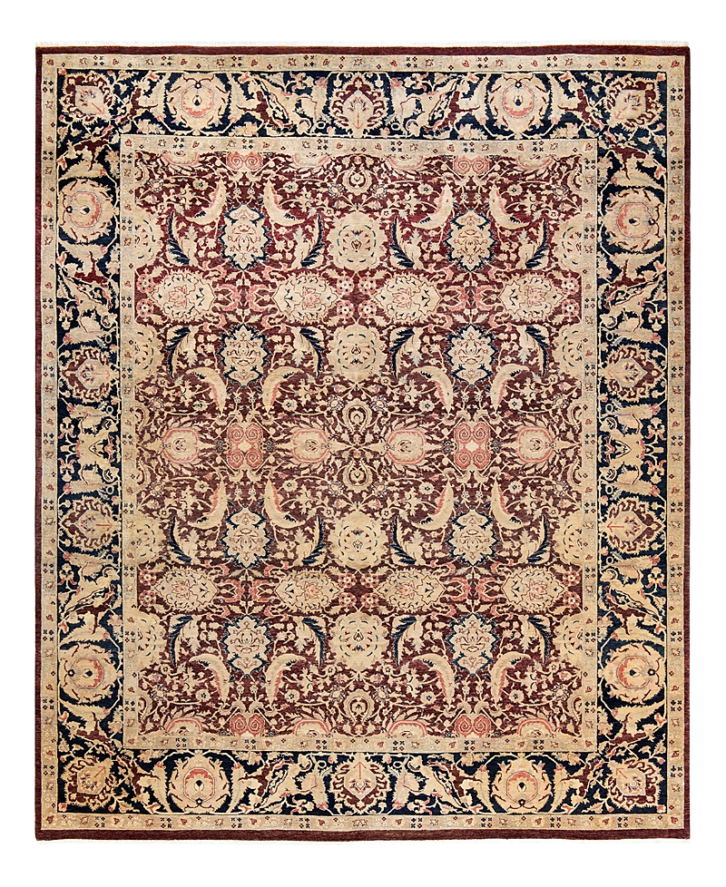 Bloomingdale's Mogul M1157 Area Rug, 8'1 X 9'9 In Red