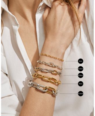 DY Madison&reg; Toggle Chain Bracelet in 18K Yellow Gold, 5.5mm