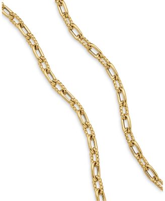 Men's DY Madison&reg; Chain Necklace in 18K Yellow Gold, 3mm