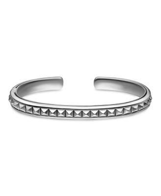 David Yurman - Men's Sterling Silver Pyramid Cuff Bracelet