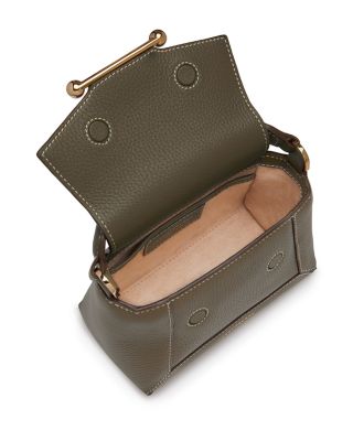 Mosaic Nano Leather Top Handle Bag