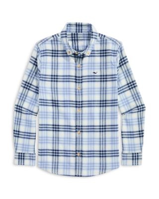 Vineyard Vines - Boys' Plaid Flannel Shirt - Little Kid, Big Kid