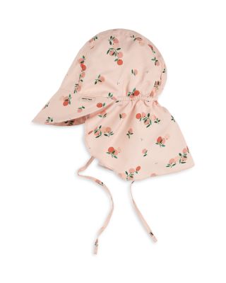FIRSTS by petit lem - Girls' Woven Flap Hat - Baby