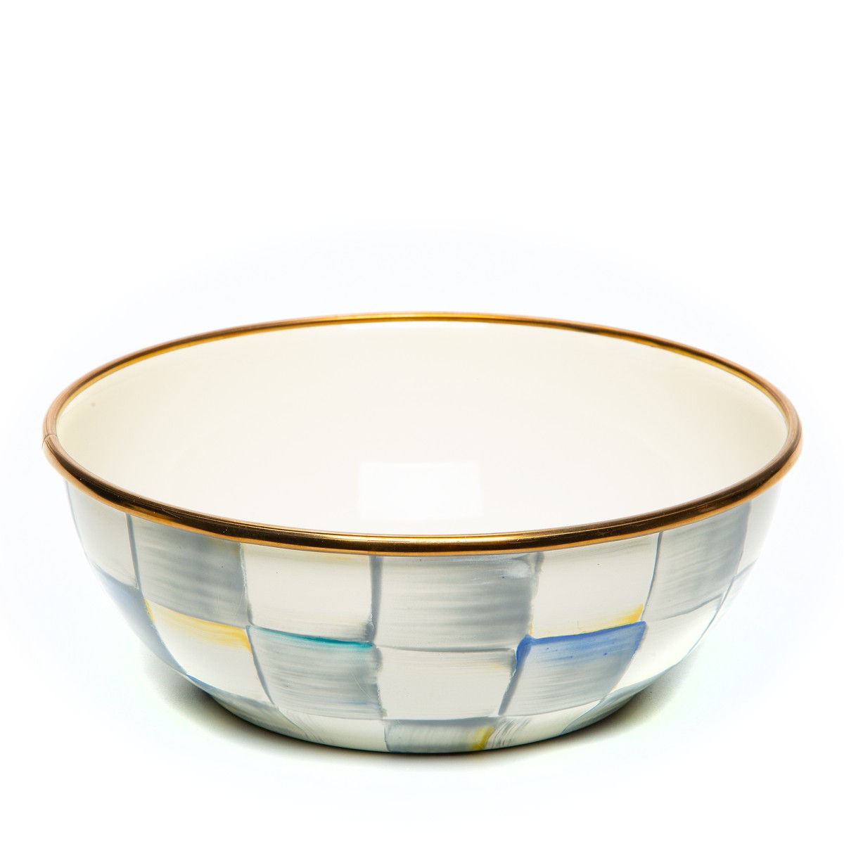 Mackenzie-childs Mackenzie-Childs Sterling Check Everyday Bowl