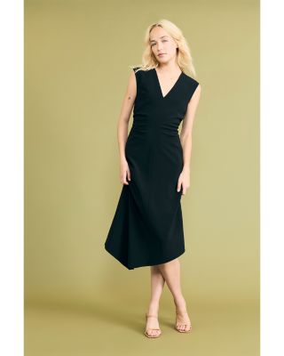 Asymmetrical Midi Dress