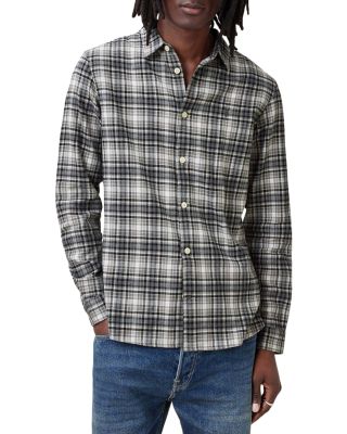 ALLSAINTS - Gratton Check Slim Fit Button Down Shirt