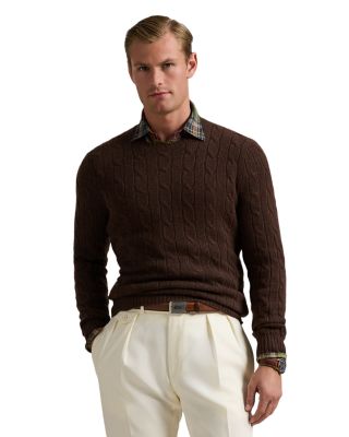 Polo Ralph Lauren - The Iconic Cable Knit Cashmere Sweater