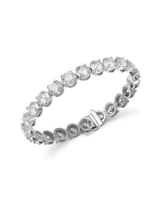 Bloomingdale's Fine Collection - Certified Lab Grown Diamond Tennis Bracelet in 18K White Gold, 20.0 ct. t.w.