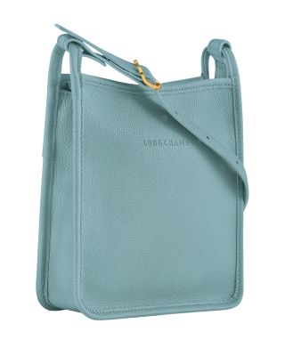 Le Foulonn&eacute; Small Zip Leather Crossbody
