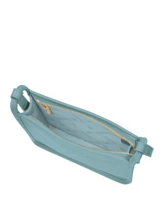 Le Foulonn&eacute; Small Zip Leather Crossbody