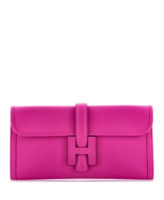 Pre-Owned Hermes 29 Jige Elan Clutch Swift