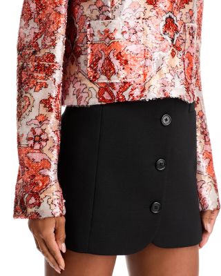 Sequin Damask Jacket