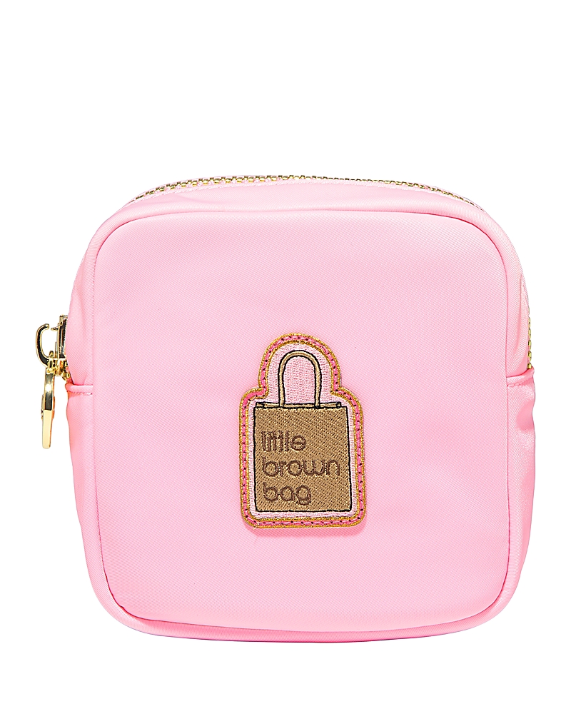 STONEY CLOVER LANE MINI POUCH WITH LITTLE BROWN BAG PATCH
