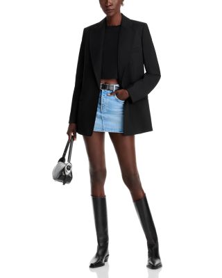The Vagabond Denim Mini Skirt  