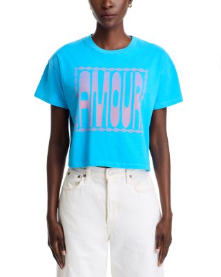 The Grab Back Crop Graphic Tee