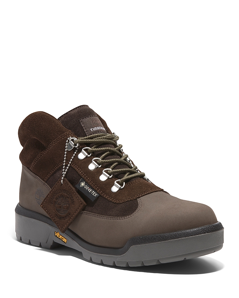 Timberland Men's Vibram Gore Tex Field Boots In Dark Brown