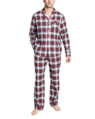 Brushed Cotton Twill Balmoral Tartan Pajama Set 
