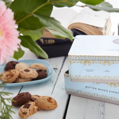 Signature Cookie Tin of Variety Shortbread Cookies, 48 Cookies