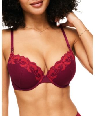 Adore Me Audrina Women's Push Up Plunge Bra