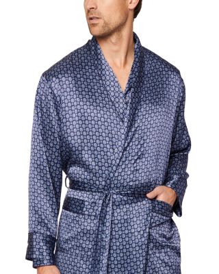 Silk Foulard Robe