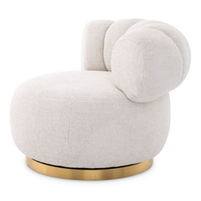 Phedra Fabric Swivel Chair