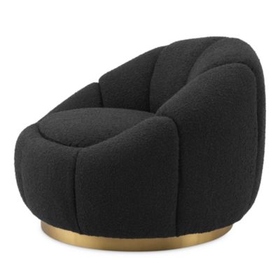 Inger Fabric Swivel Chair