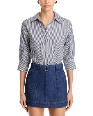 Harlowe Mixed Media Mini Dress