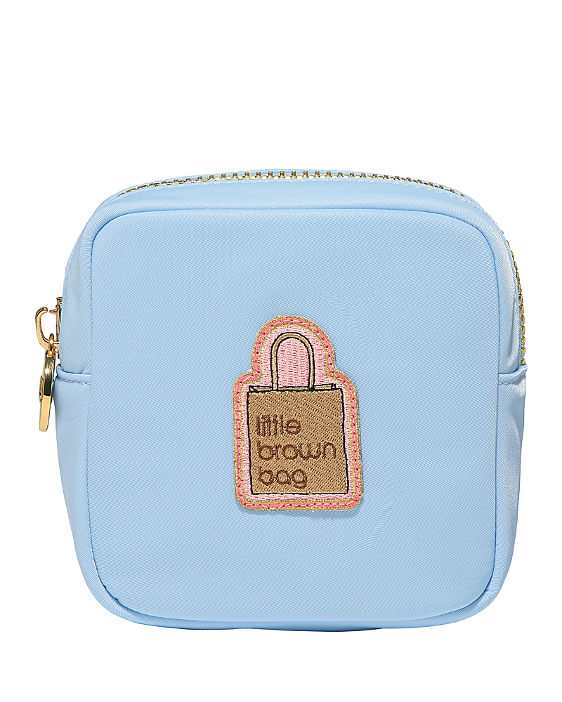 STONEY CLOVER LANE MINI POUCH WITH LITTLE BROWN BAG PATCH
