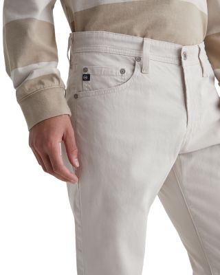 Tellis Slim Straight Fit Pants in Pebble Creek Gray