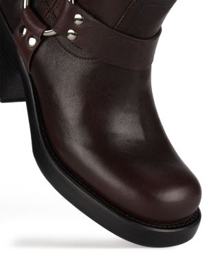 Women's Reflectn Harness Strap Riding Boots