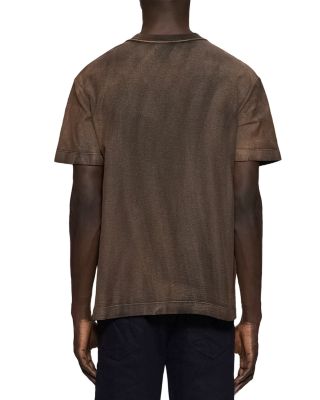 Textured Short Sleeve Jersey Tee