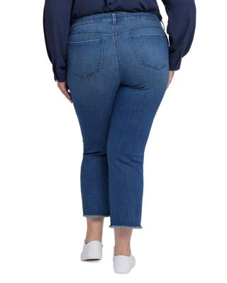 Marilyn High Rise Straight Ankle Jeans in Blue Ridge