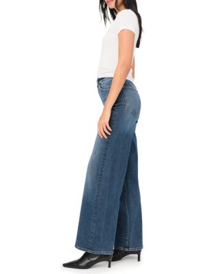 NCE Wide Leg Jeans in Sweet Revenge