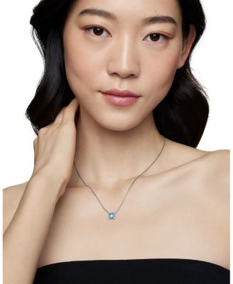 Ch&acirc;telaine&reg; Pendant Necklace with Gemstones and Diamonds