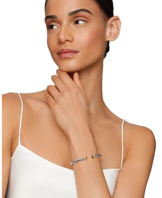 Cable Classics&reg; Bracelet with Black Onyx and 14K Gold, 5mm