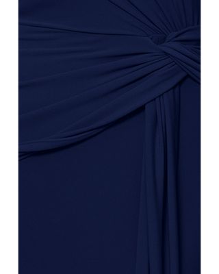 Long One Shoulder Ruched Dress - Exclusive