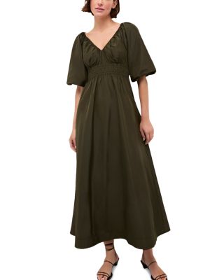 Marie Oliver - Ava Puff Sleeve Midi Dress