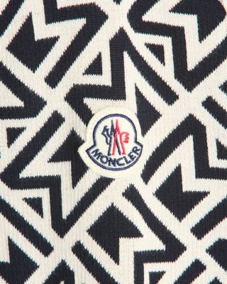 Cotton Crewneck Graphic Monogram Sweater