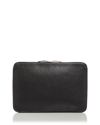 Men's VLogo Leather Document Case