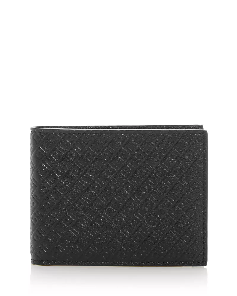 Ferragamo Gancini Leather Bifold Wallet