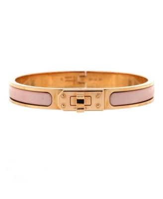 Pre-Owned Hermes Narrow Clic Kelly Bracelet Enamel