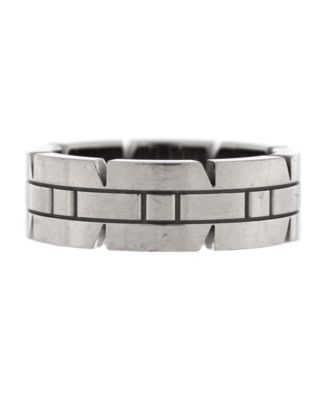 Pre-Owned Cartier - Tank Francaise Ring 18K White Gold