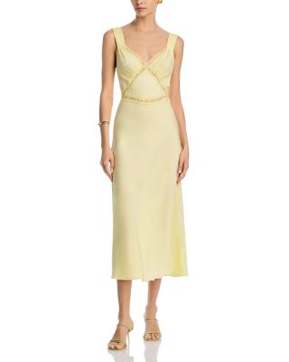 Bardot - Emory Lace Trim Slip Dress