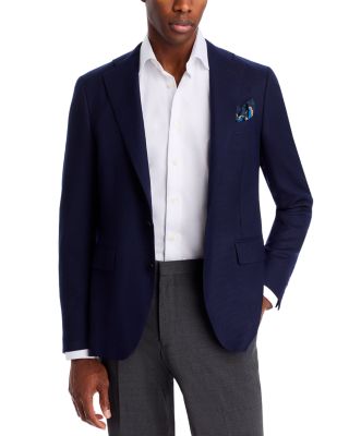 Capri Textured Solid Slim Fit Sport Coat