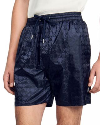 Sandro - Square Cross 5" Swim Shorts